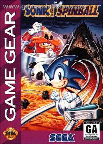 Cover Sonic Spinball for Game Gear